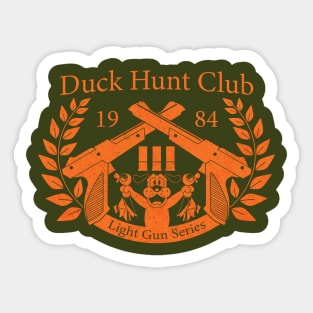 Duck Hunting Club Sticker